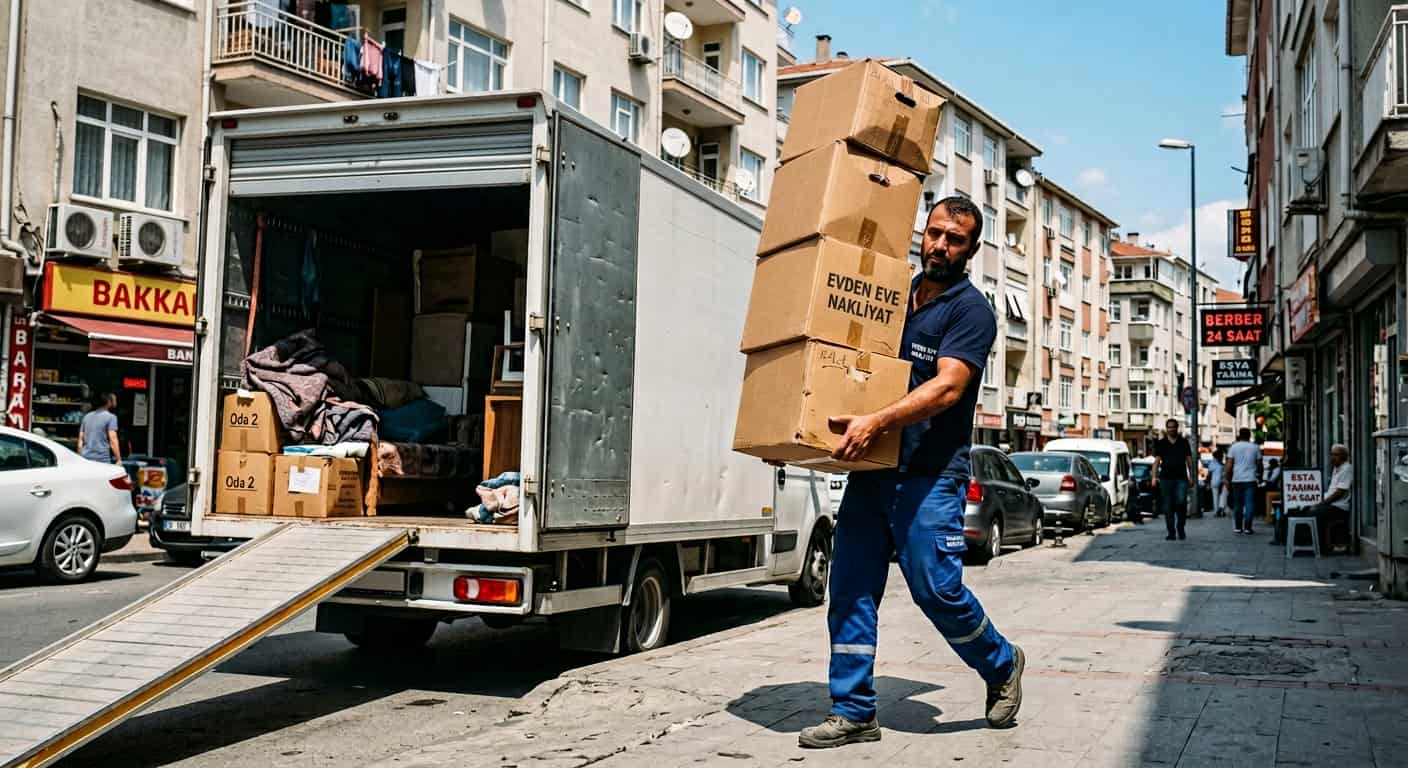 Yükleme ve Boşaltma Hizmeti - agir esyayi arac rampasindan cikarma