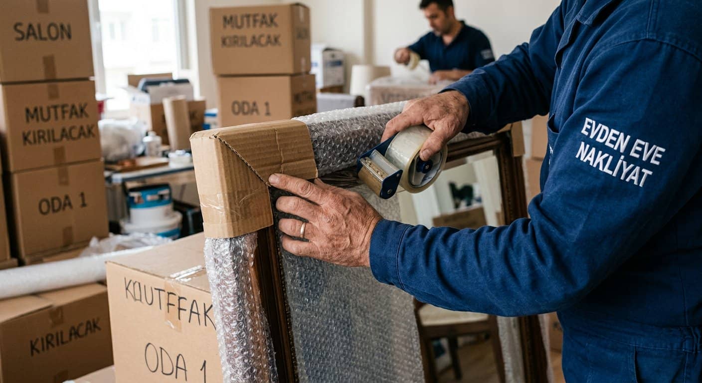 Nakliyat Hizmetleri - mobilya kosesine darbe koruyucu takma