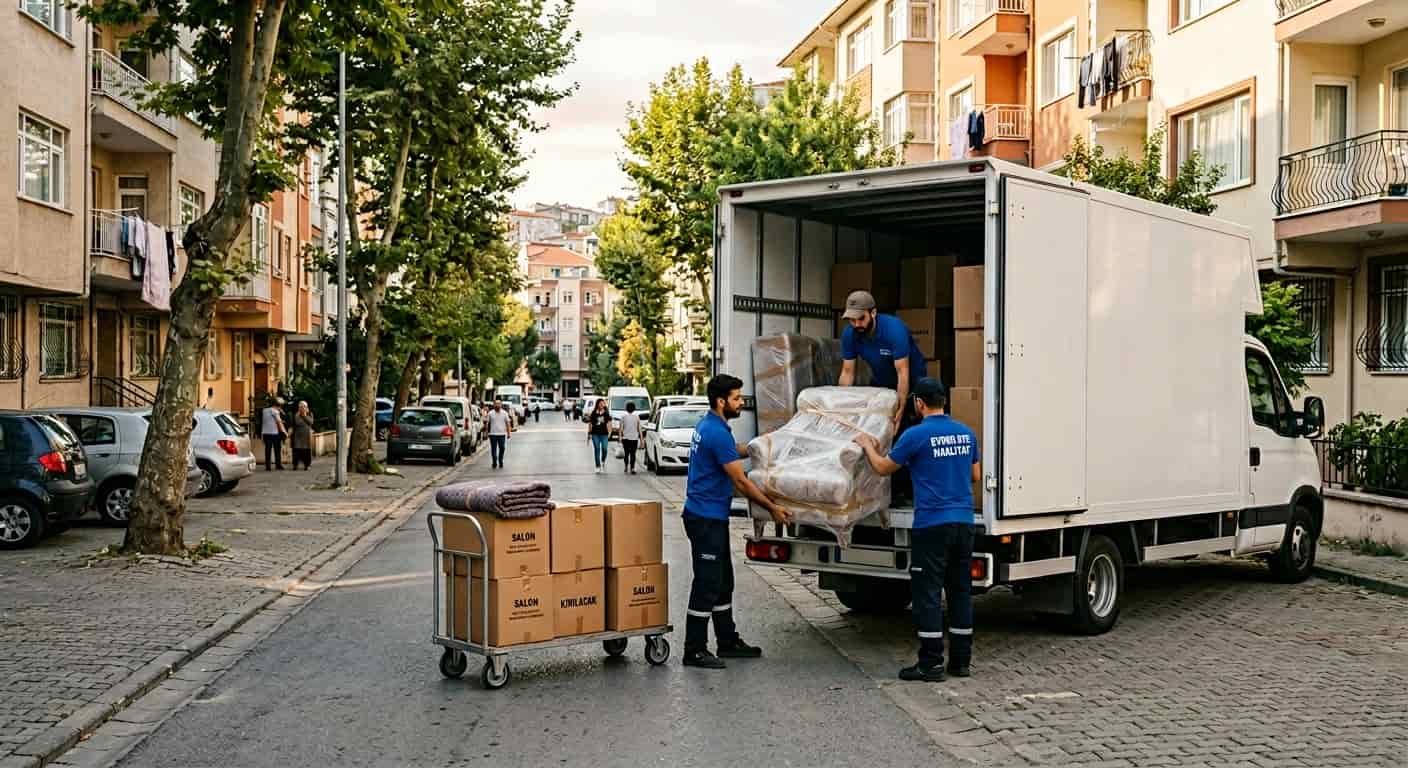 Ofis Taşımacılığı - site icinde koltuk ve koli sevki